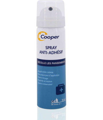 Cooper Spray Anti-Adhésif Stérile 50 ml