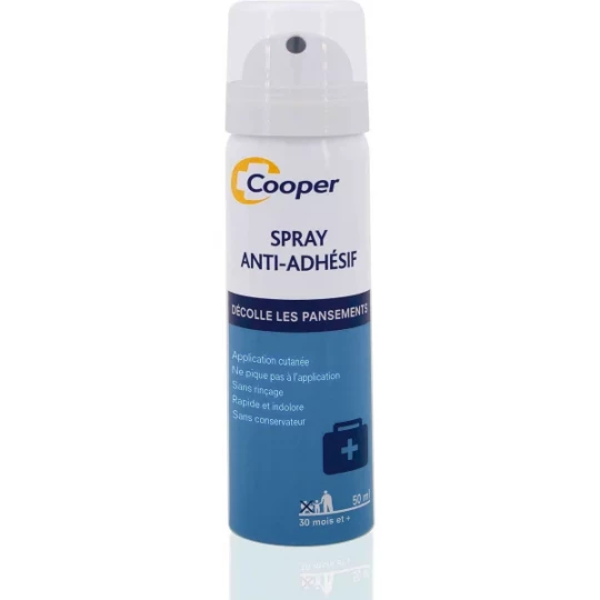Cooper Spray Anti-Adhésif Stérile 50 ml