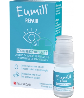 Eumill Repair Sècheresse Oculaire Flacon 10 ml