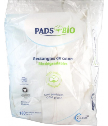 Neutraderm Pads Rectangles de Coton x 180