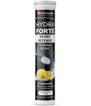 Forté Pharma Hydra Forté Sport Intense Caféine BCAA Comprimés Effervescents x 24