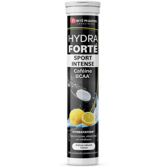 Forté Pharma Hydra Forté Sport Intense Caféine BCAA Comprimés Effervescents x 24