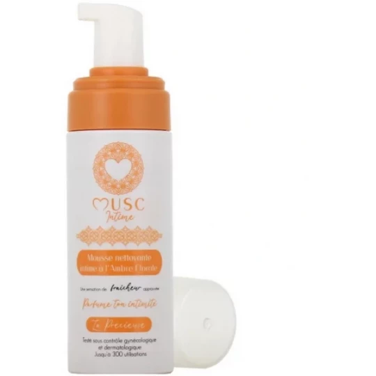 Musc Intime Mousse Nettoyante Intime Ambre Florale 150 ml
