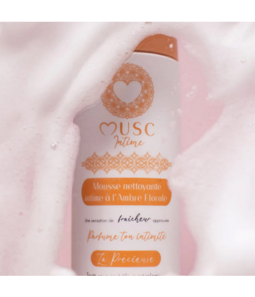 Musc Intime Mousse Nettoyante Intime Ambre Florale 150 ml