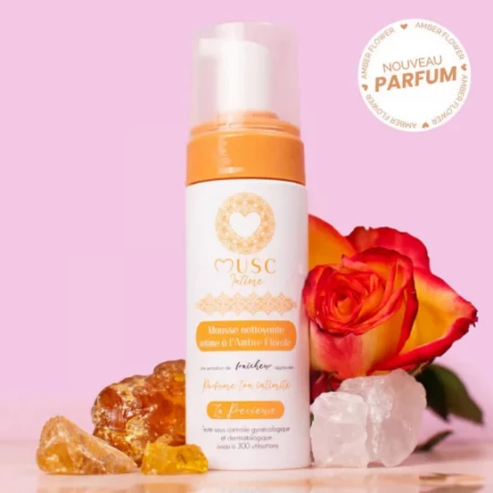 Musc Intime Mousse Nettoyante Intime Ambre Florale 150 ml - image 7
