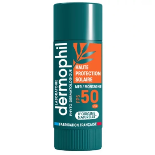 Dermophil Stick Lèvres Haute Protection Solaire SPF50+ 4 g