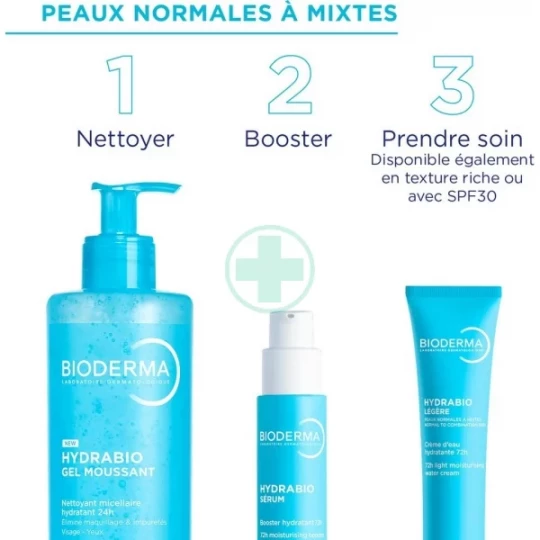 Bioderma Hydrabio Légère Crème d'Eau Hydratante 40 ml - image 7