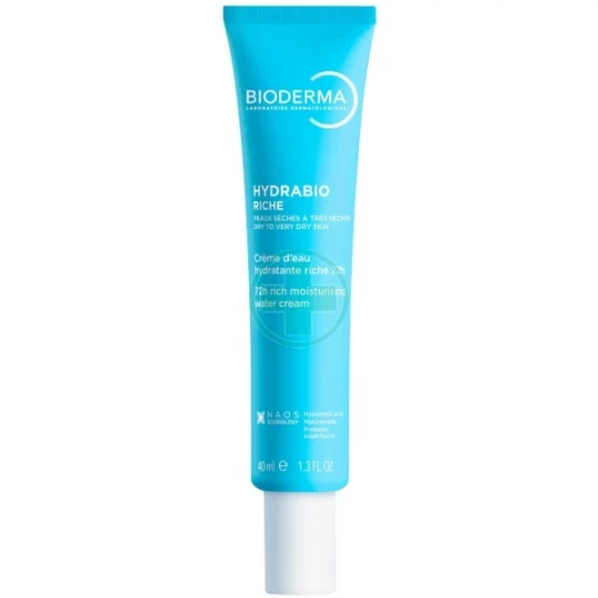 Bioderma Hydrabio Crème Hydratante d'Eau Riche 72h 40 ml