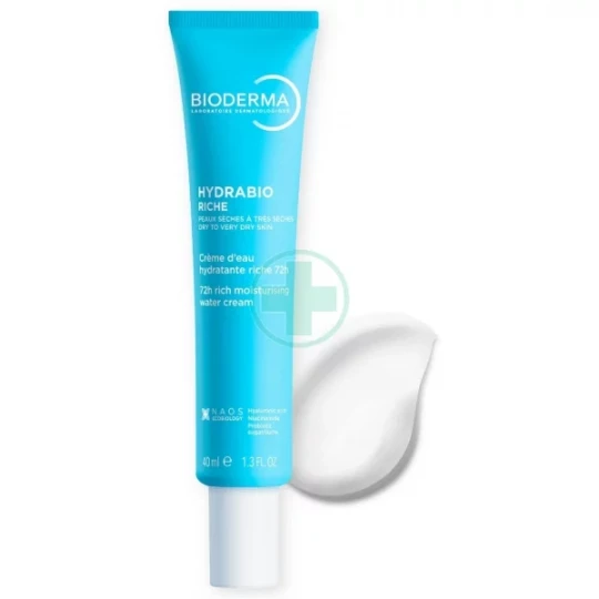 Bioderma Hydrabio Crème Hydratante d'Eau Riche 72h 40 ml - image 4