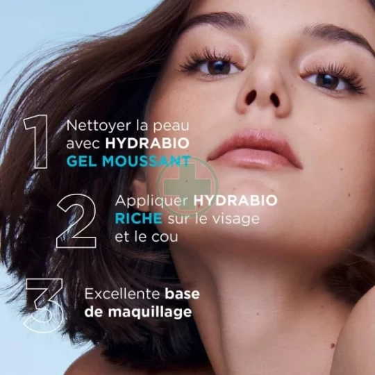 Bioderma Hydrabio Crème Hydratante d'Eau Riche 72h 40 ml - image 6