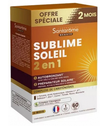 Santarome Sublime Soleil 2 en 1 Gummies
