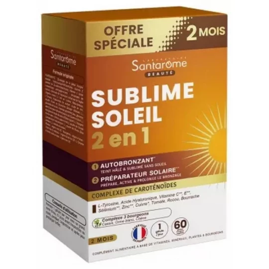 Santarome Sublime Soleil 2 en 1 Gummies