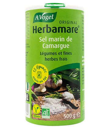 A.Vogel Herbamare Original Sel Marin de Camargue, Légumes et Fines Herbes Frais Bio 500 g