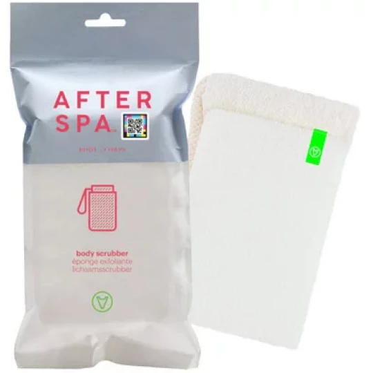 Afterspa Éponge Exfoliante Corps en Coton Texturé