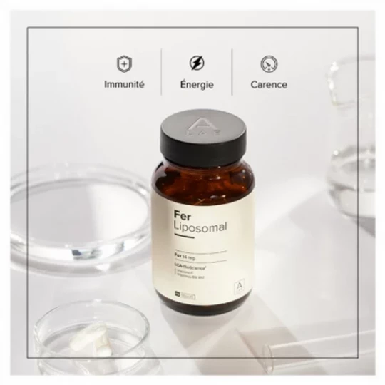 A-Lab Fer Liposomal Gélules x 60 - image 3
