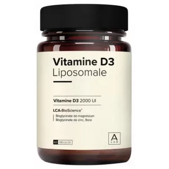 A-Lab Vitamine D3 Liposomale Gélules x 60