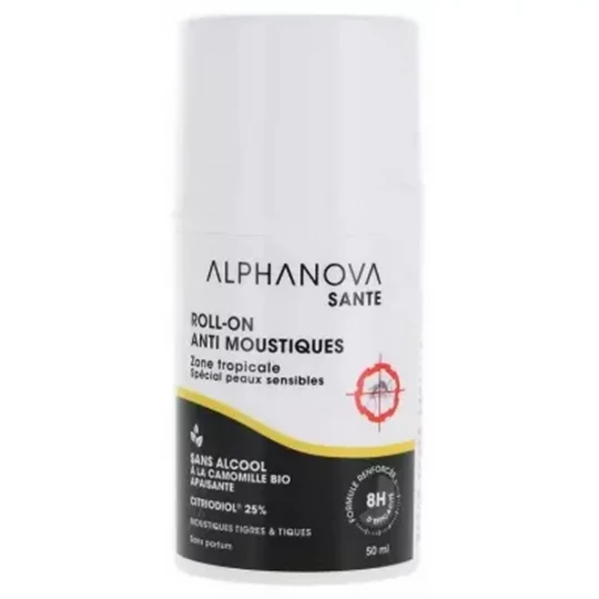 Alphanova Roll'On Anti-Moustiques 50 ml
