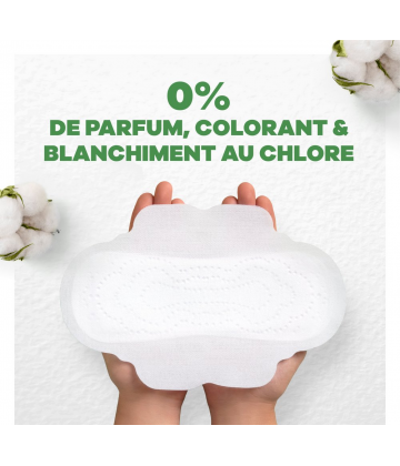 Always Cotton Protection Taille 3 Night Serviettes Hygiéniques x 8