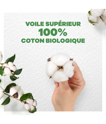 Always Cotton Protection Taille 3 Night Serviettes Hygiéniques x 8