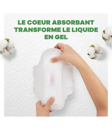 Always Cotton Protection Taille 2 Long Serviettes Hygiéniques x 9