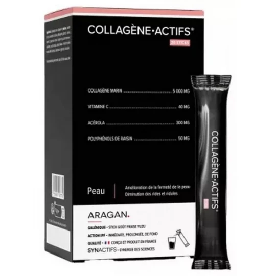 Aragan Synactifs CollagèneActifs Sticks x 20