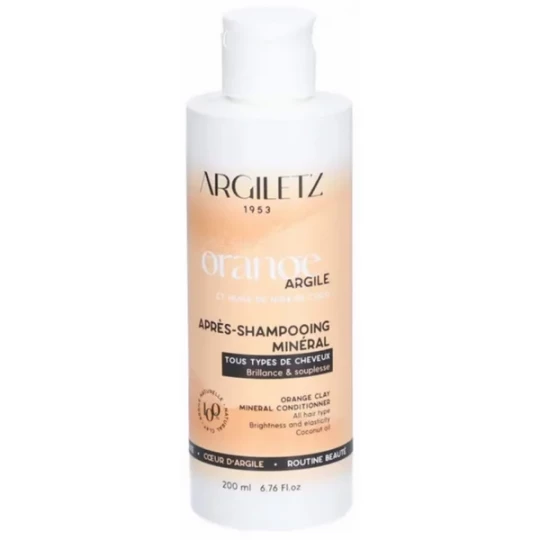 Argiletz Après-Shampoing Minéral Argile Orange 200 ml