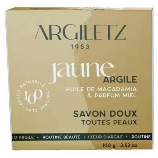 Argiletz Savon Doux Argile Jaune 100 g