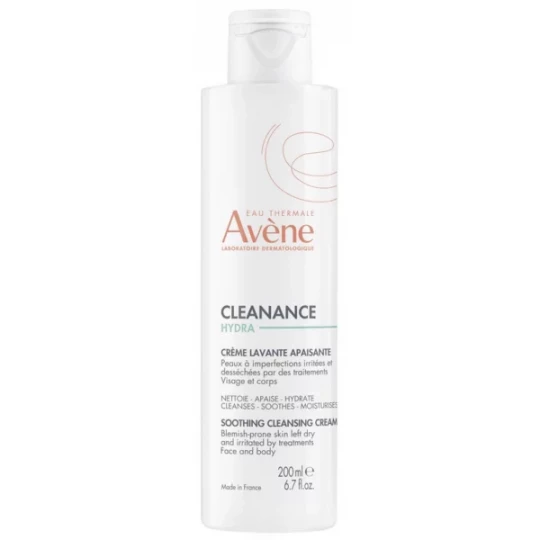 Avène Cleanance Hydra Crème Lavante Apaisante 200 ml
