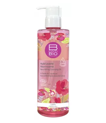 BcomBIO Huile Lavante Nourrissante Bio 400 ml