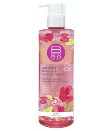 BcomBIO Huile Lavante Nourrissante Bio 400 ml