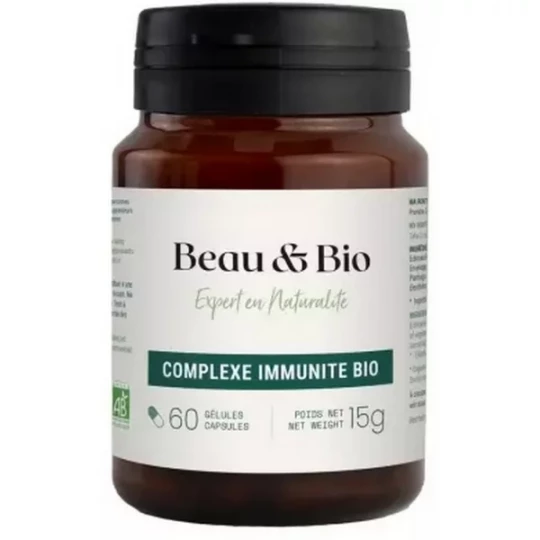 Beau&Bio Complexe Immunité Gélules x 60