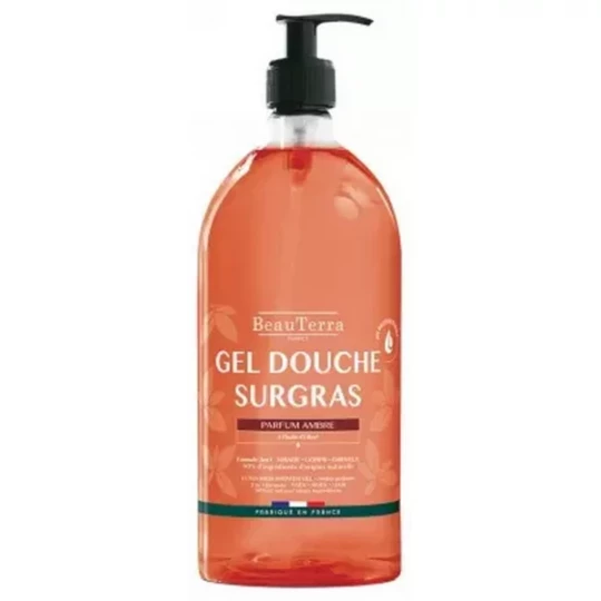 BeauTerra Gel Douche Surgras Ambre 1 L