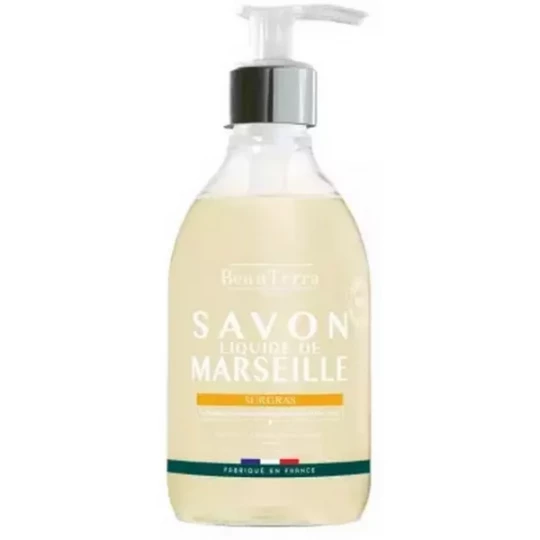 BeauTerra Savon Liquide de Marseille Surgras 300 ml