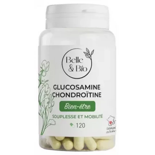 Belle&Bio Glucosamine Chondroïtine Gélules x 120