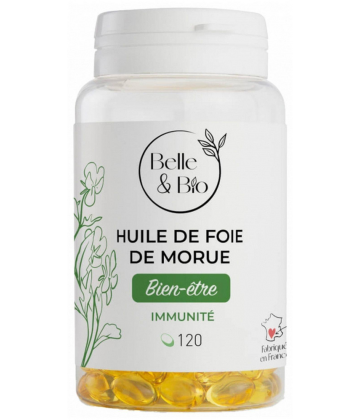 Belle & Bio Huile de Foie de Morue Capsules x 120