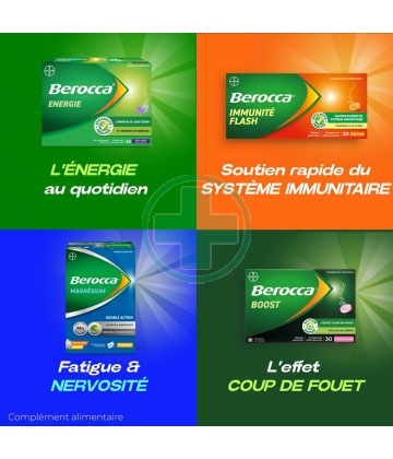 Berocca Boost Comprimés Effervescents x 30