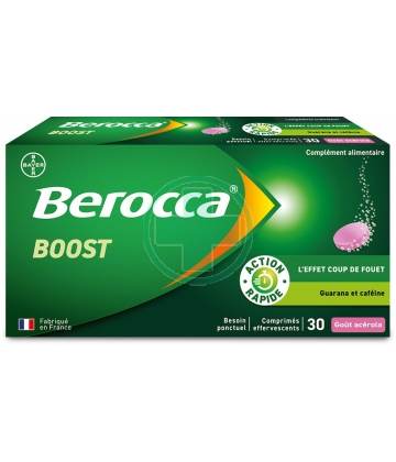Berocca Boost Comprimés Effervescents x 30