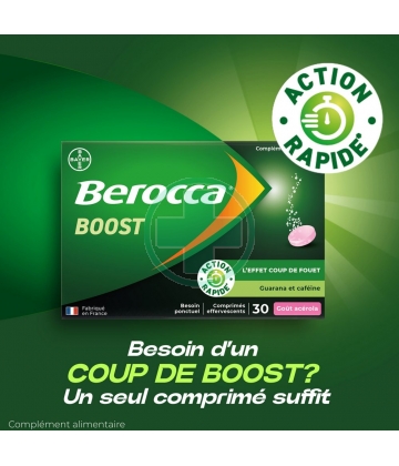 Berocca Boost Comprimés Effervescents x 30