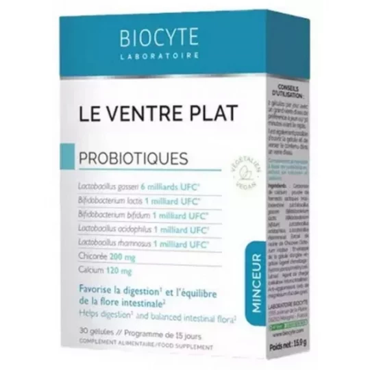 Biocyte Le Ventre Plat Gélules x 30