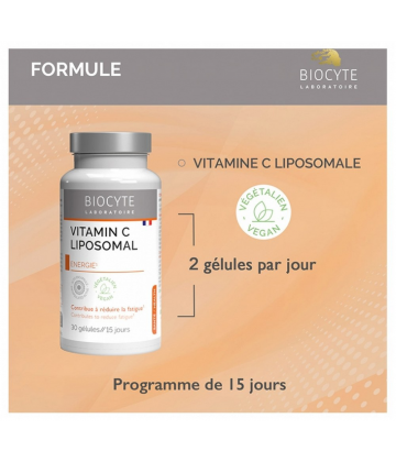 Biocyte Vitamin C Liposomal Gélules x 90