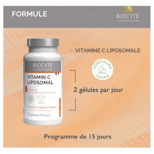 Biocyte Vitamin C Liposomal Gélules x 90 - image 5