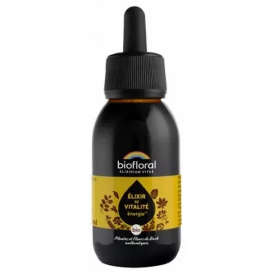 Biofloral Élixir de Vitalité Énergie Bio 100 ml