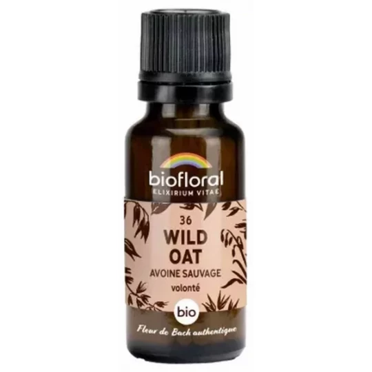 Biofloral Fleurs de Bach 36 Wild Oat Bio 19,5 g