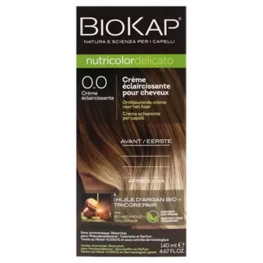 Biokap Nutricolor Delicato 0.0 Crème Éclaircissante 140 ml