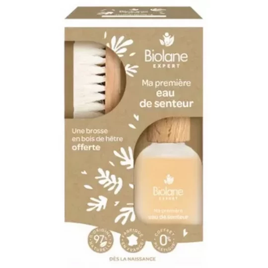 Biolane Ma Première Eau de Senteur et sa Brosse 50 ml