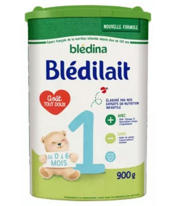 Blédina Blédilait 1er Âge de 0 à 6 Mois 900 g