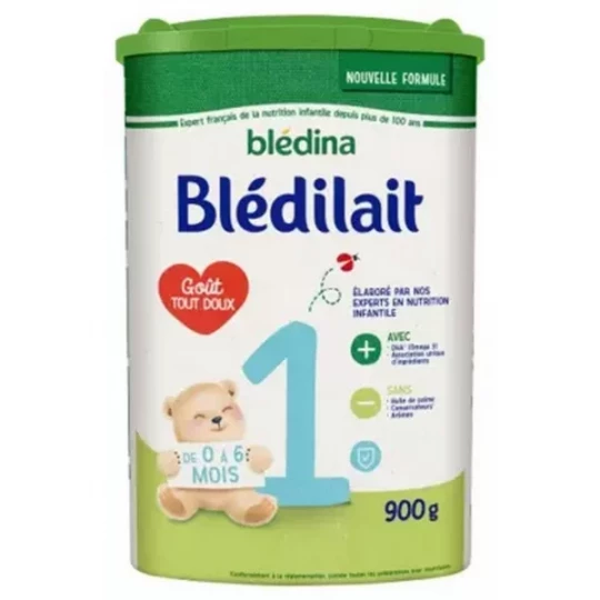 Blédina Blédilait 1er Âge de 0 à 6 Mois 900 g