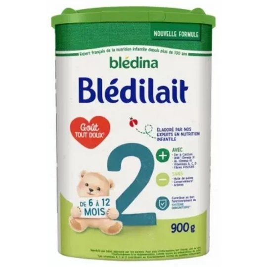 Blédina Blédilait 2ème Âge de 6 à 12 Mois 900 g
