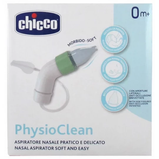 Chicco PhysioClean Aspirateur Nasal 0 Mois et +