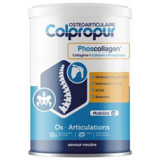 Colpropur Phoscollagen Os Articulations Saveur Neutre 325 g